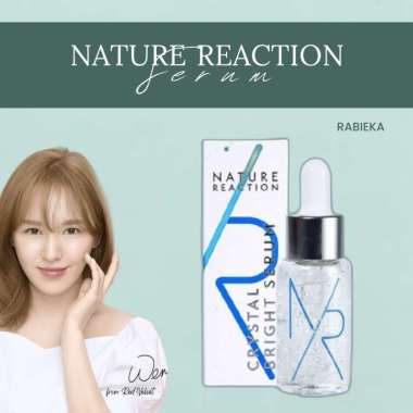 NR Serum Wajah Glowing Nature Reaction Crystal Bright Serum BPOM ORIGINAL Face Serum Bright Serum