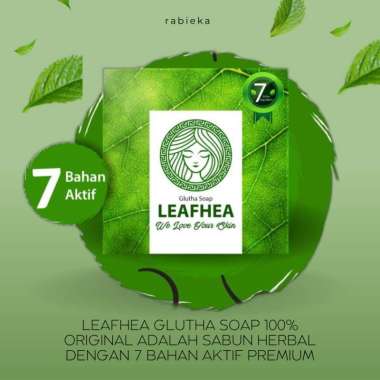 Sabun Leafhea Glutha Soap Original - Garansi Asli Member Resmi KEMASAN LAMA