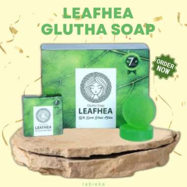 Sabun Pembersih Muka | Leafhea Gluta Soap|Bahan Herbal kemasan baru