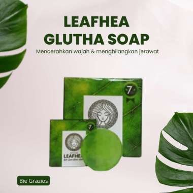 SABUN Leafhea | CGLUTA SOAP |SABUN VIRAL|SABUN hijau KEMASAN BARU