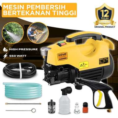 Kova Canon Jet Cleaner High Pressure Alat Steam Mesin Cuci Mobil Motor Yellow