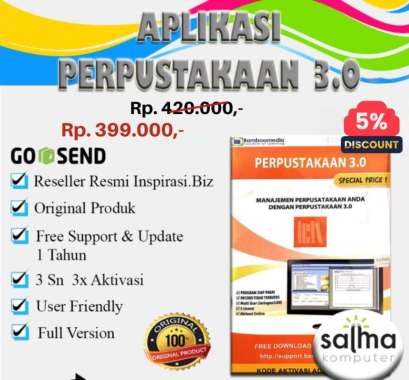 SB018 - Software Program Aplikasi Perpustakaan 3.0