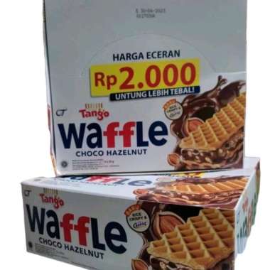 tango waffle crunchox chocolate 1box(12x25gr)
