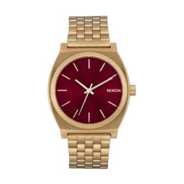 NIXON A0455098 TIME TELLER GOLD / OXBLOOD SUNRAY