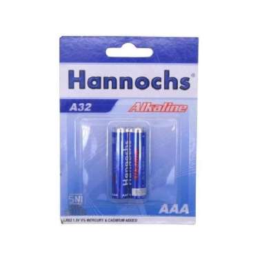 Baterai Hannochs Alkaline AAA Battery Alkaline 3A A3 Isi 2pcs