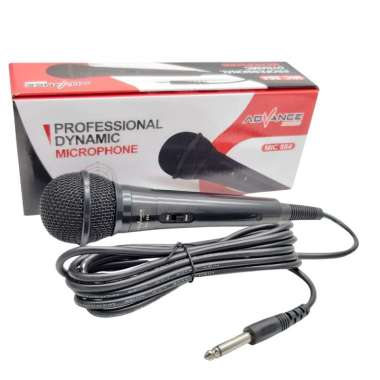 Microphone Profesional Wireless Advance Mic 884 Mic Wireless Karaoke