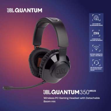 JBL Quantum 350 Wireless Over Ear Gaming Headset