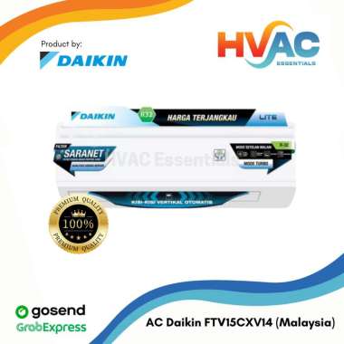AC DAIKIN 1/2 PK MALAYSIA FTV15