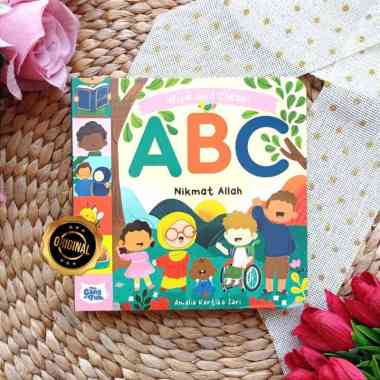 Buku Anak Boardbook ABC Nikmat Allah Wipe And Clean