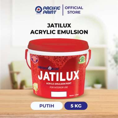 Jatilux Acrylic Emulsion-Cat Dinding Interior- PUTIH-5kg PUTIH