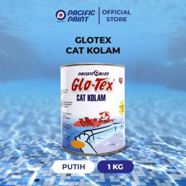 Glotex Cat Kolam-Cat khusus permukaan waterproof- PUTIH-1kg PUTIH