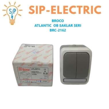 BROCO STOP KONTAK OUTDOOR ATLANTIC OUTBOW SAKLAR SERI BRC-2162