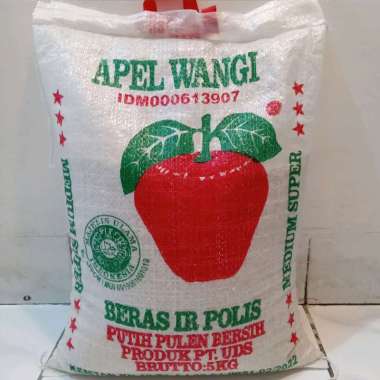 MEDAN - BERAS APEL WANGI [5kg] BERAS PUTIH PULEN BERSIH LARIS DAN BERKUALITAS. NO KUTU !!! BERAS APE