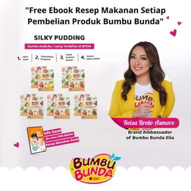 Bumbu Bunda Silky Pudding 100gr - Plain