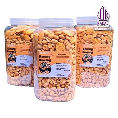 AM Emping Melinjo - Kacang Bawang 1kg / Kacang Goreng Bawang Enak Gurih Kualitas Super [ 1000 Gr] 15