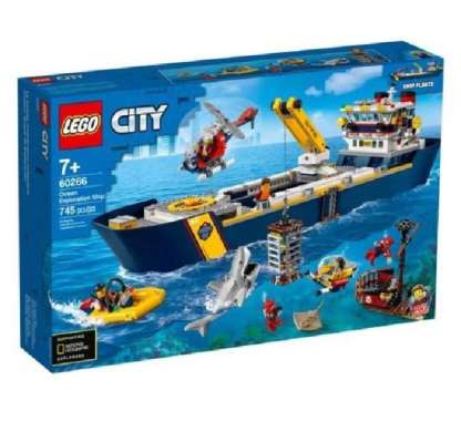 Lego City 60266 Ocean Exploration Ship / mainan anak kapal laut