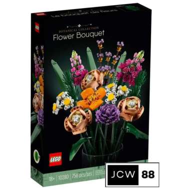 Lego Creator 10280 Flower Bouquet / bucket bunga hiasan / artificial