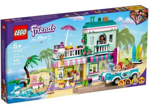 Lego Friends 41693 Surfer Beachfront mainan anak perempuan/cewek