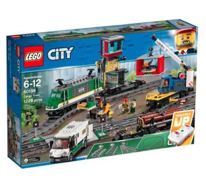 Lego City 60198 Cargo Train / mainan anak kereta kargo, kereta barang