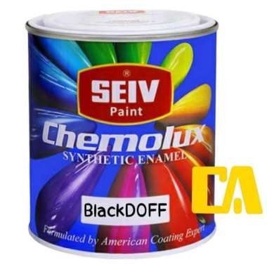 CAT MINYAK KAYU BESI SEIV SUPER BLACK DOFF