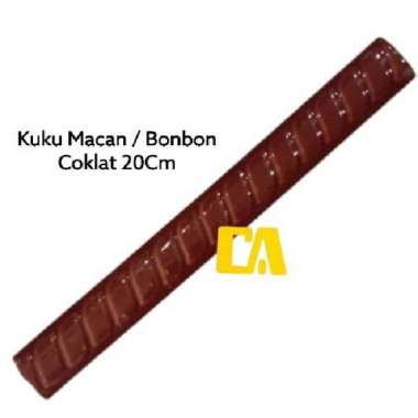 KUKU MACAN / BON-BON / LIS KERAMIK 20CM COKLAT