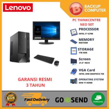PC DESKTOP LENOVO NEO 11SE005JID i7-12700 21.5" INCH