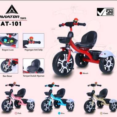 Sepeda Anak Roda Tiga Aviator AT-101 Tricycle AT101 AT 101