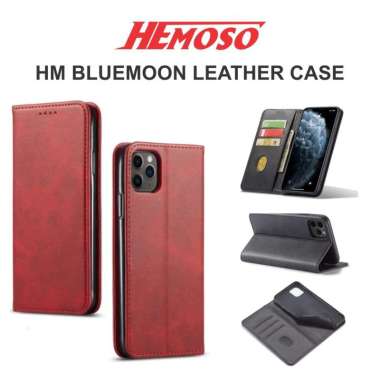 Case Bluemoon Leather flip Samsung C9 pro J7 Pro J7+ A510 A7 A9 2018 A30 A20 A50 A30s A70 A51 A21s A