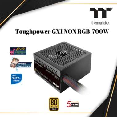 Thermaltake Toughpower GX1 700W - Sumber Daya ATX Berdaya Tinggi dengan Efisiensi 80 PLUS Gold