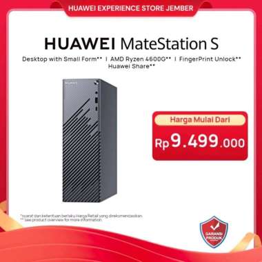 HUAWEI MateStation S Ryzen 5 4600G Processor | 8GB DDR4 | 256GB SSD