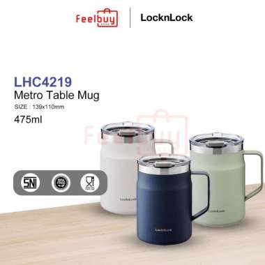 LocknLock Exclusive Tumbler Metro Mug 475ml - LHC4219 mint