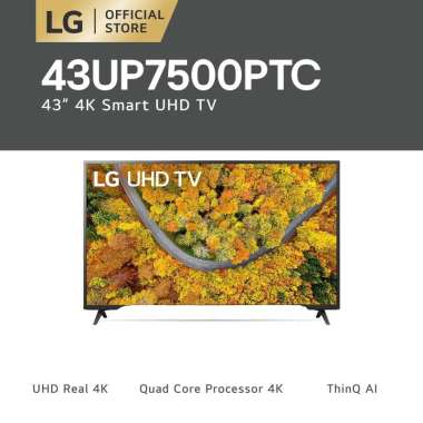 LG LED Ultra HD Smart TV 4K [43 Inch] 43UP7500PTC