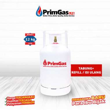 PrimGas LPG 12KG - Tabung + Refill/isi