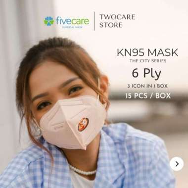 fivecare series KN95 - the city series | 6PLY filter adjustable Seoul