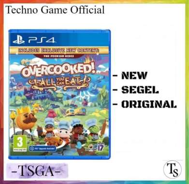 kaset Ps4 Overcooked all You Can Eat / Overcooked You Can Eat 2 PS 4
