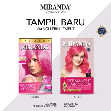 Miranda MC 5 Pink Cat Rambut Miranda Warna Pink