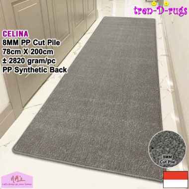 Karpet polos bulu halus permadani modern alas lantai ruang tamu kamar tidur koridor hotel tebal mini