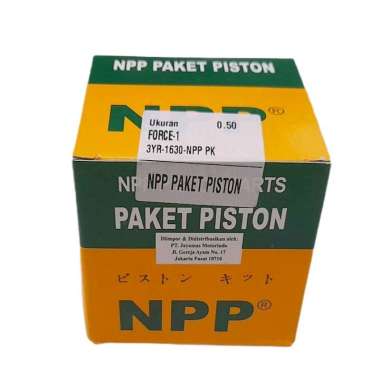 PISTON KIT FORCE 1 FIZR FIZ R OS ukuran 0,50 3YR NPP paket piston untuk force 1 fizR