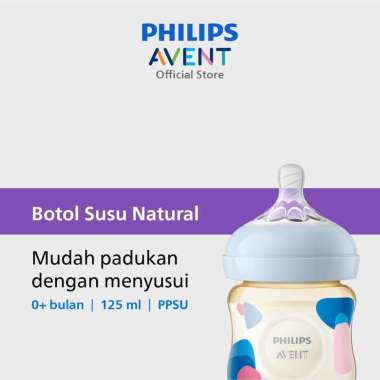 Philips Avent Natural PPSU Bottle 0M+ 120ml SCF581/10 Botol Bayi