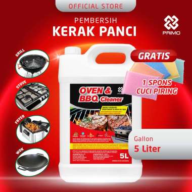 PRIMO Oven & BBQ Cleaner Pembersih kerak Panci, Kompor, Panggangan Stain Remover Cookware Cleaner 5 