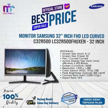 Monitor Samsung 32" Inch FHD LED Curved C32R500 LC32R500FHUXEN