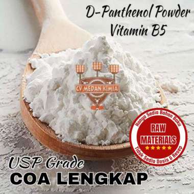 Vitamin B5 Bubuk depantenol 100gr Powder D Panthenol Halal Provitamin DPanthenol