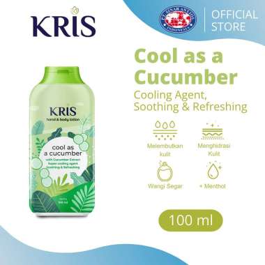 Kris Hand & Body Lotion Superfood Cool as a Cucumber 100ml - Hijau