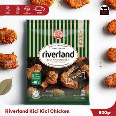 Riverland Kici Kici Chicken Nugget Ayam Jepang 500gr