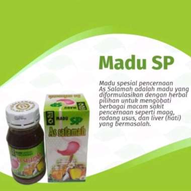 Madu Lambung As Salamah Pencernaan - Assalamah SP 350Gram Spesial Maag