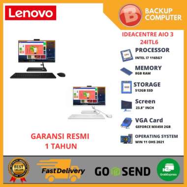 LENOVO AIO 3 24ITL6 - F0G000UPID/F0G000UQID i7-1165G7