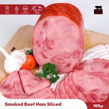 Smoked Beef Ham Daging Sapi Iris Asap 100gr