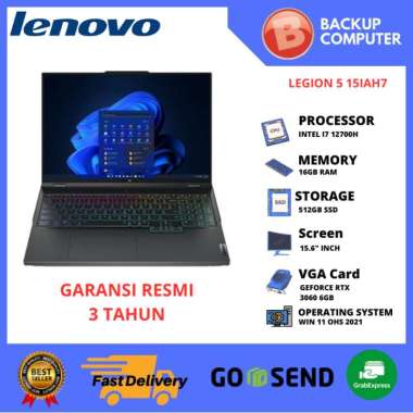 LAPTOP LENOVO LEGION 5 15IAH7 82RB00F6ID i7 12700H