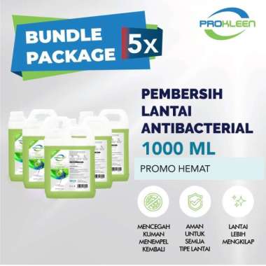 [BUNDLE] Pembersih Lantai FLOOR CLEANER PROKLEEN 1000mL - 5pcs Apple