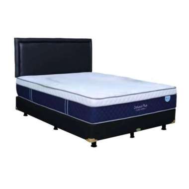 Kasur Springbed Central Deluxe Plus Pocket FullSet 180 x 200 Coklat